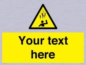 Custom Falling Ice sign